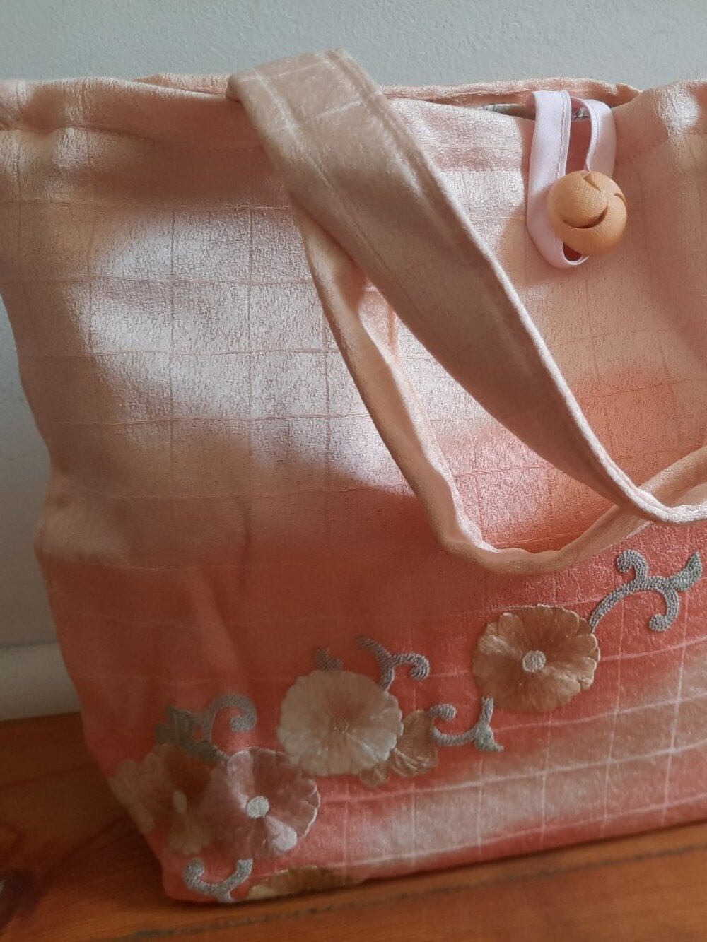 Handmade, One-of-a-kind, Japanese Kimono Silk Handbag